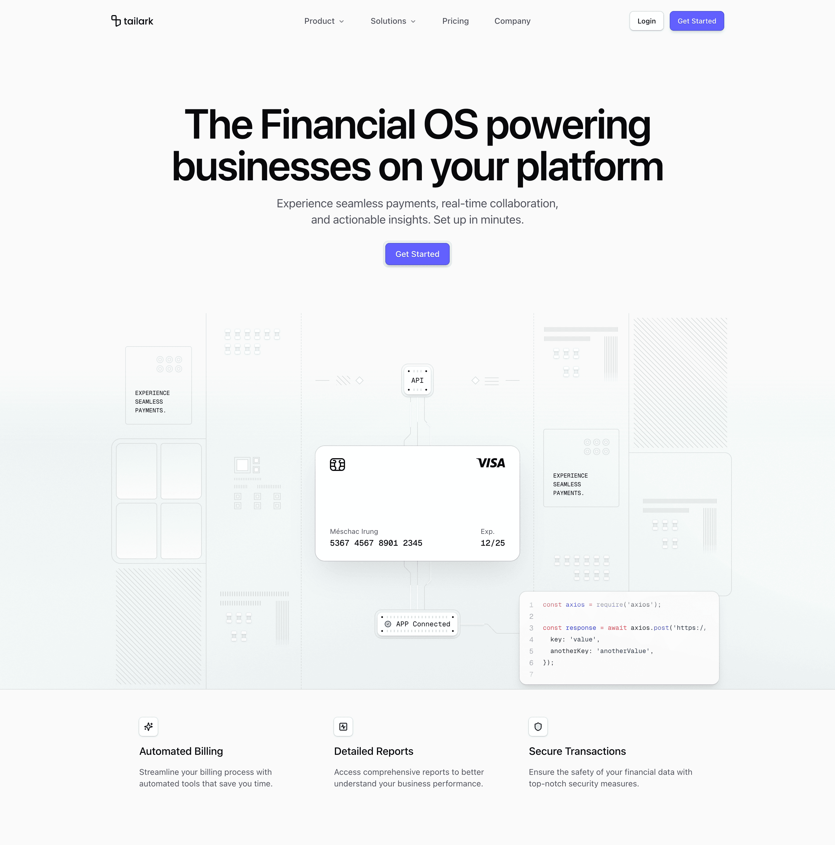 Tailark pro hero section 16